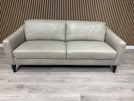 John Lewis BAILEY Style 3 Seater Leather Sofa RRP £2395