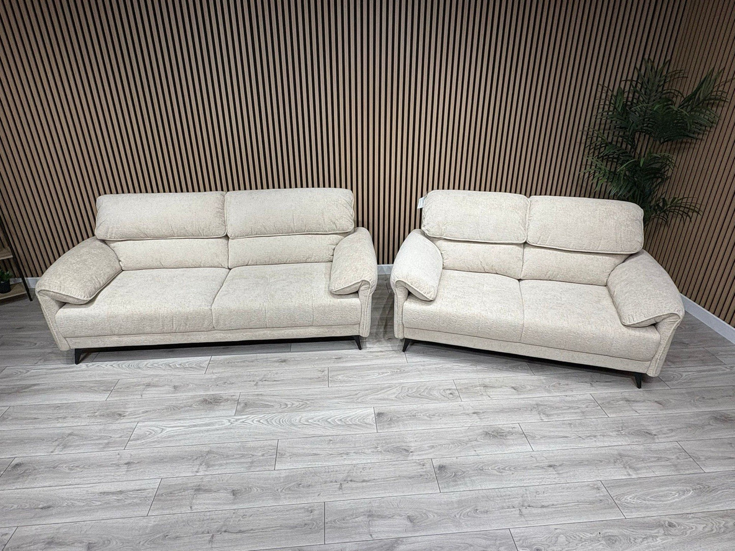 DFS Callie 3 Seater + 2 Seater Fabric Sofa Set - RRP £2998