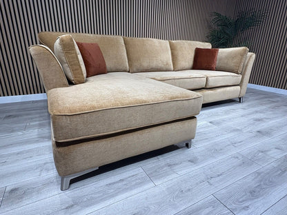 Furniture Village SASHA Fabric Large LHF Chaise Corner Sofa - RRP £3,295