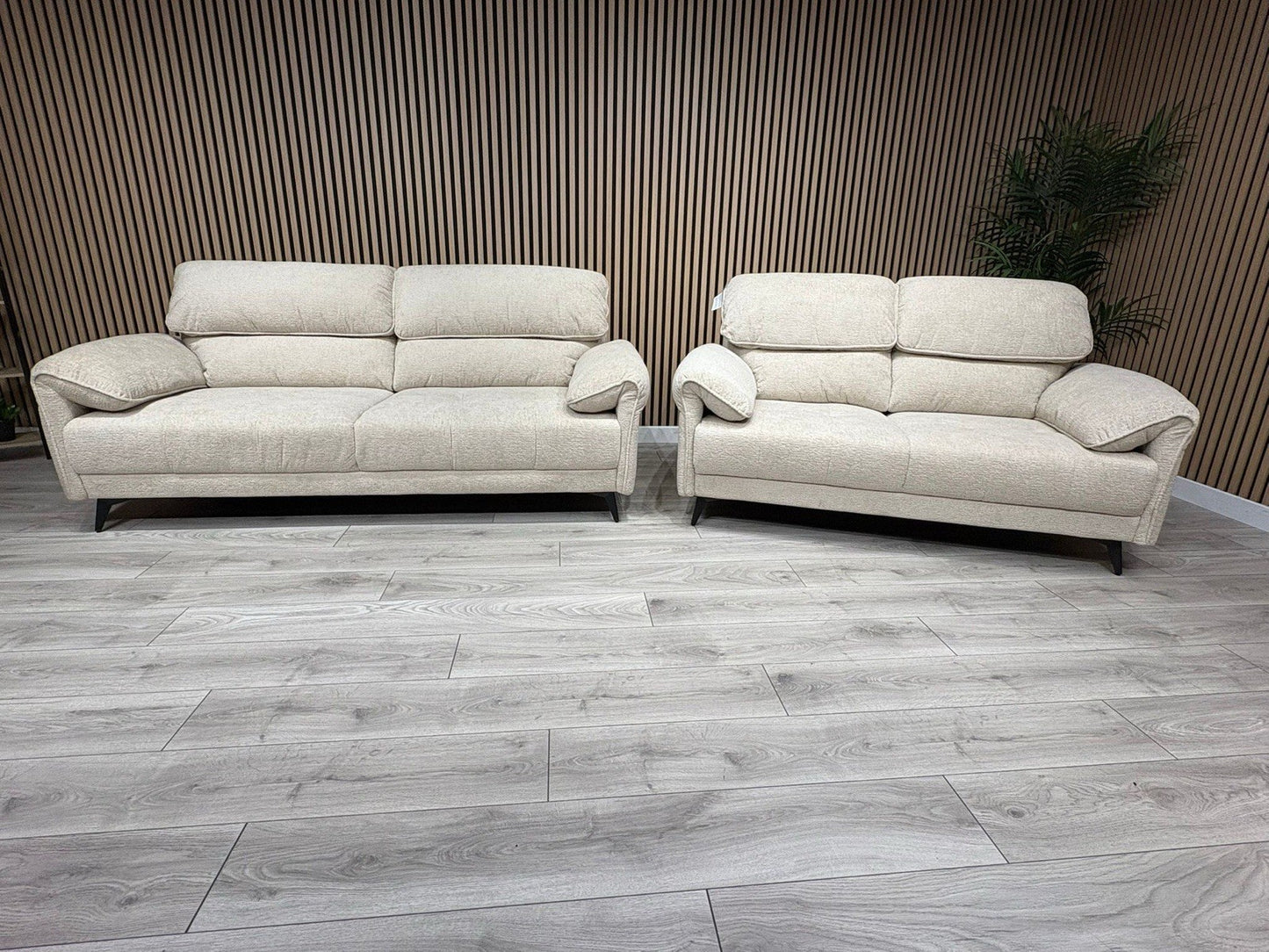 DFS Callie 3 Seater + 2 Seater Fabric Sofa Set - RRP £2998