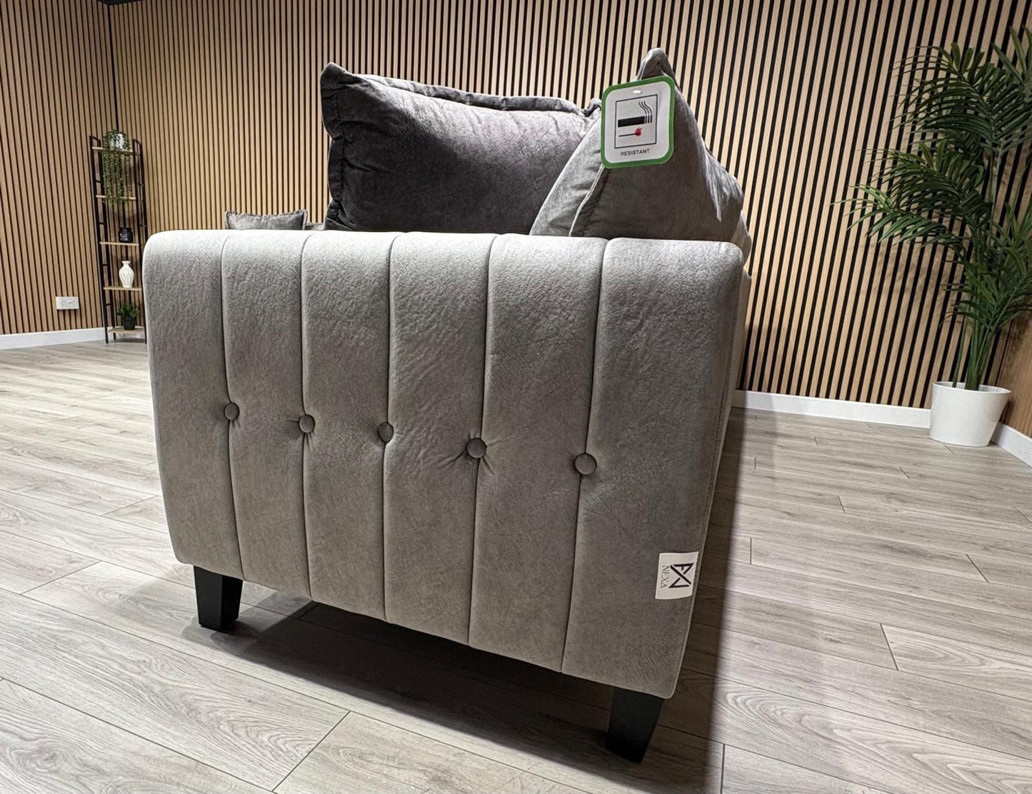 DFS - Cherished Fabric Corner Sofa, Formal Back - RRP: 2399