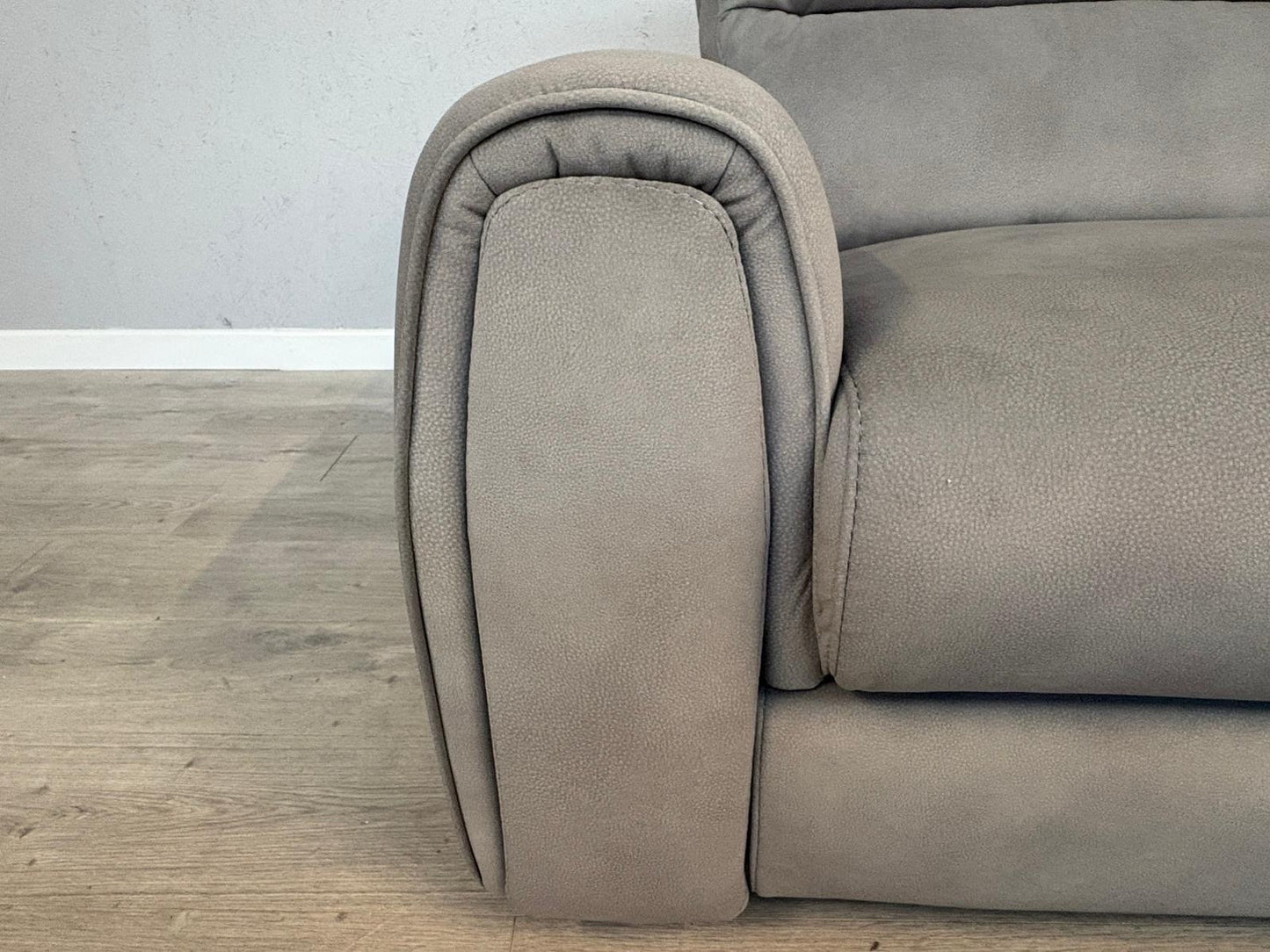 Furniture Village FLEX Fabric Large RHF Corner Sofa Bed + Footstool - RRP £3,390