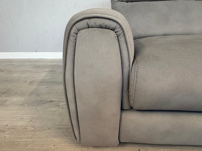 Furniture Village FLEX Fabric Large RHF Corner Sofa Bed + Footstool - RRP £3,390