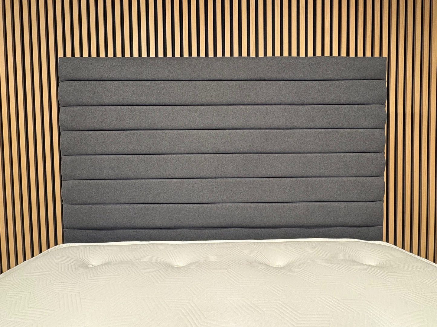 5ft Durham Bed Set, Inc Base + Headboard + Mattress (Storage Options Available)