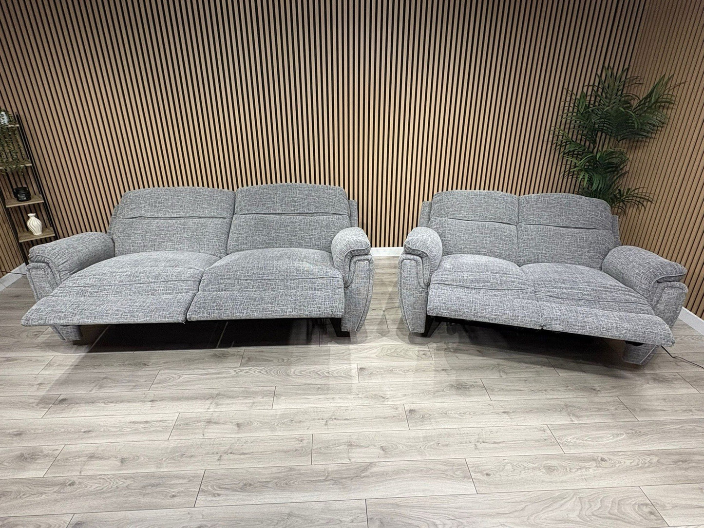 SCS Ashton Fabric Power Recliner 3 + 2 Seater Sofa Set - RRP £2998