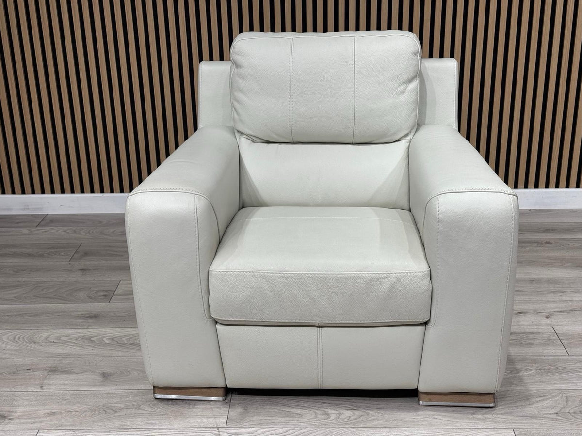 ScS Sisi Italia LUCCA Leather Power Recliner Sofa + Armchair Set - RRP £4298