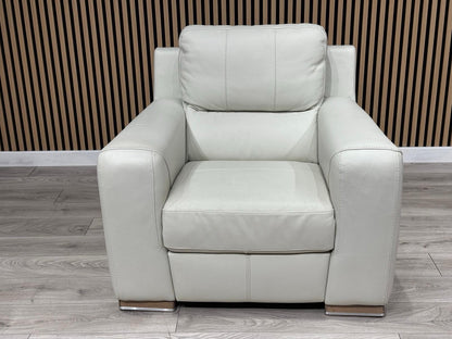 ScS Sisi Italia LUCCA Leather Power Recliner Sofa + Armchair Set - RRP £4298