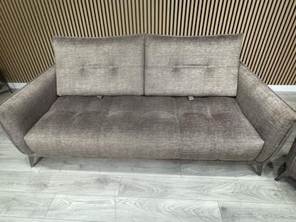 SCS Ostellato Fabric 3 Seater Sofa + Armchair, Adjustable Back Rests - RRP £2098