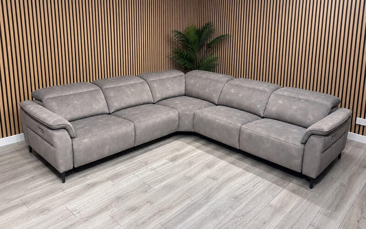 Furniture Village MOET Style Large Fabric Power Recliner Corner - RRP £4,495