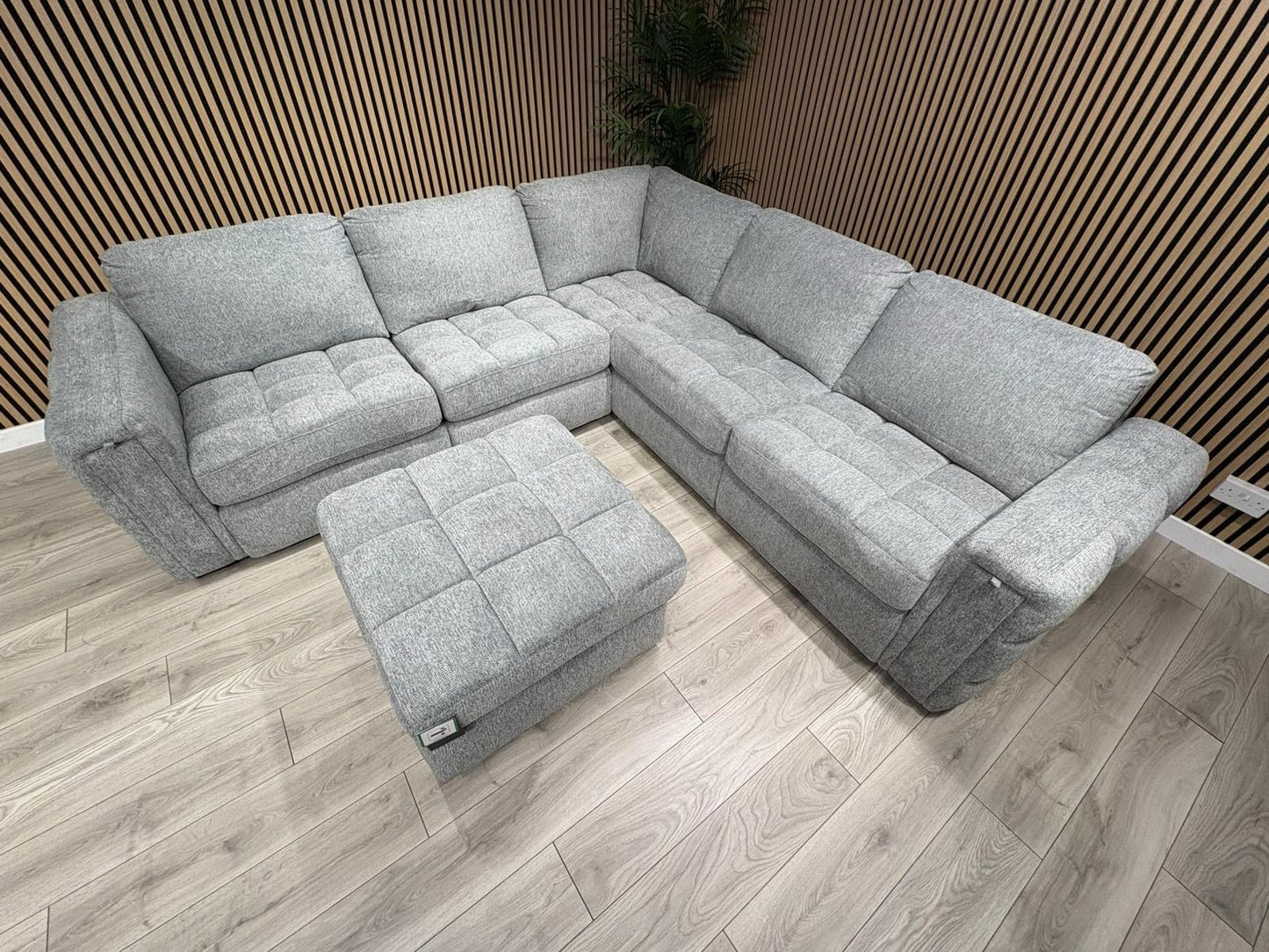 DFS - MAVAM Modular Premium Fabric 2 Corner 2 Sofa + Footstool - RRP £3499