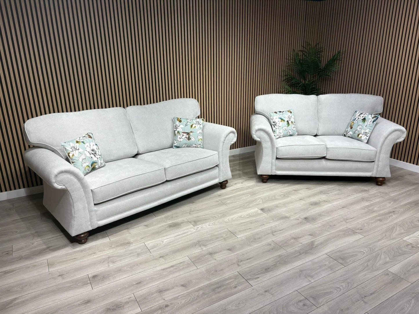 Furniture Village Grosvenor Fabric 3+2 Seater Sofa Set - RRP £2795