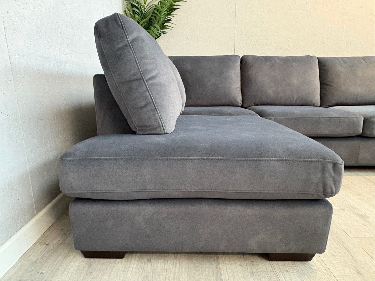 Furniture Village Dinky LHF Fabric Corner Chaise End Sofa - RRP £1495
