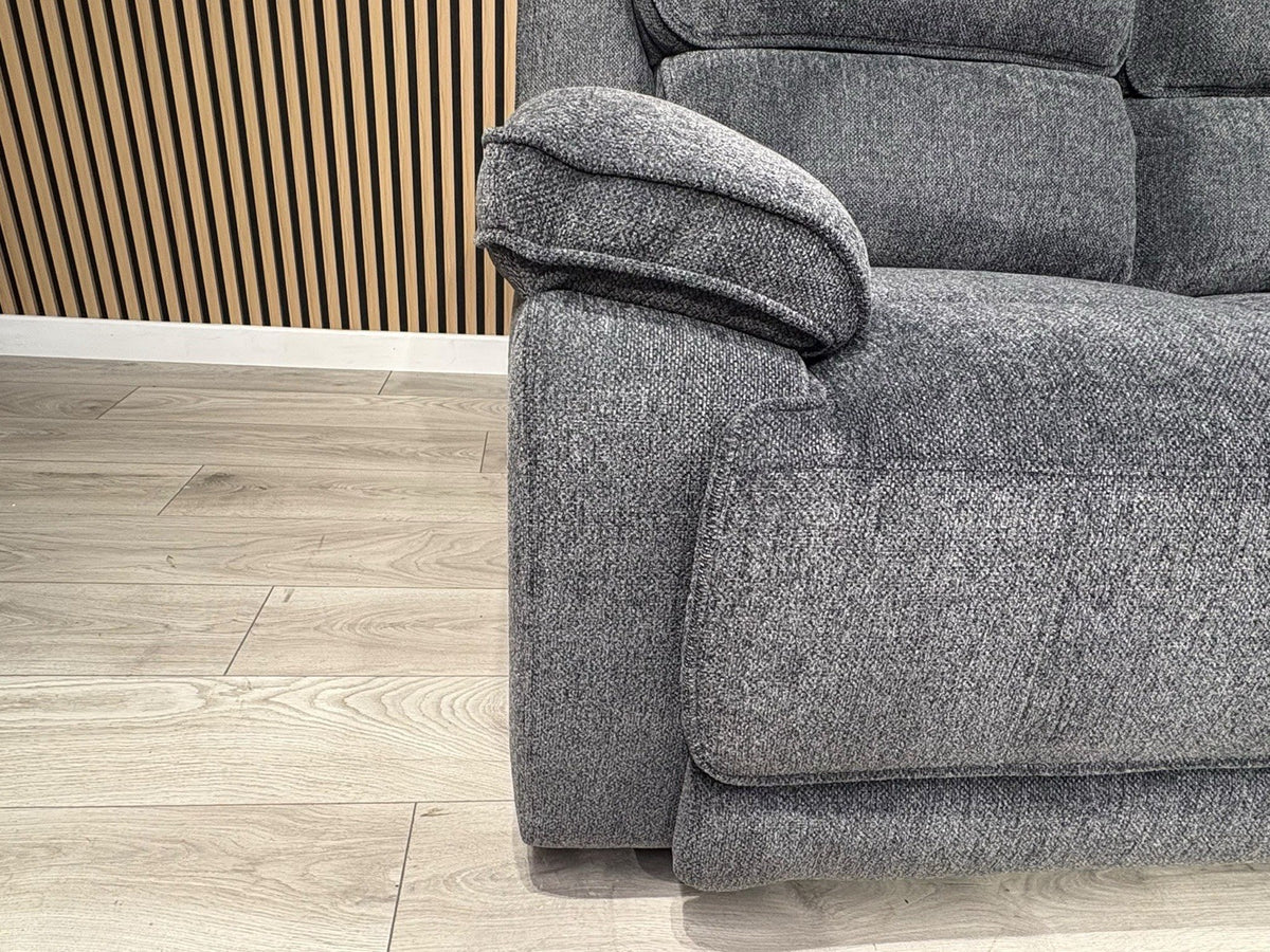 ORLANDO Fabric 3 Seater Power Recliner Sofa - RRP £1799