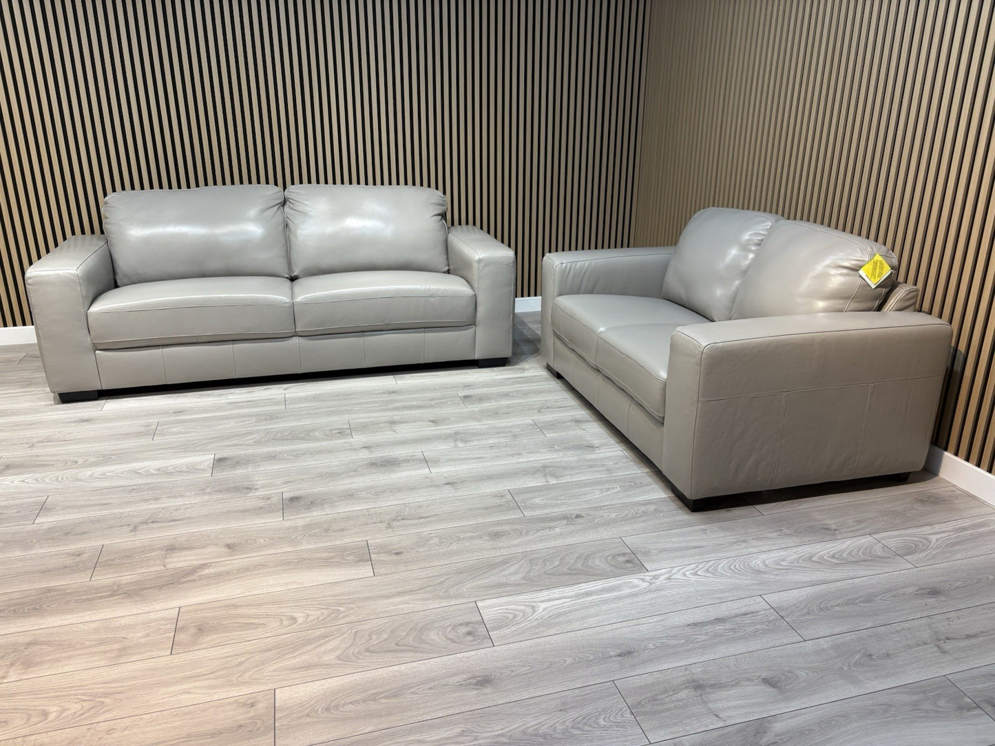 DFS - COHEN Style 3 Seater + 2 Seater Leather Sofa Set - RRP £2,398