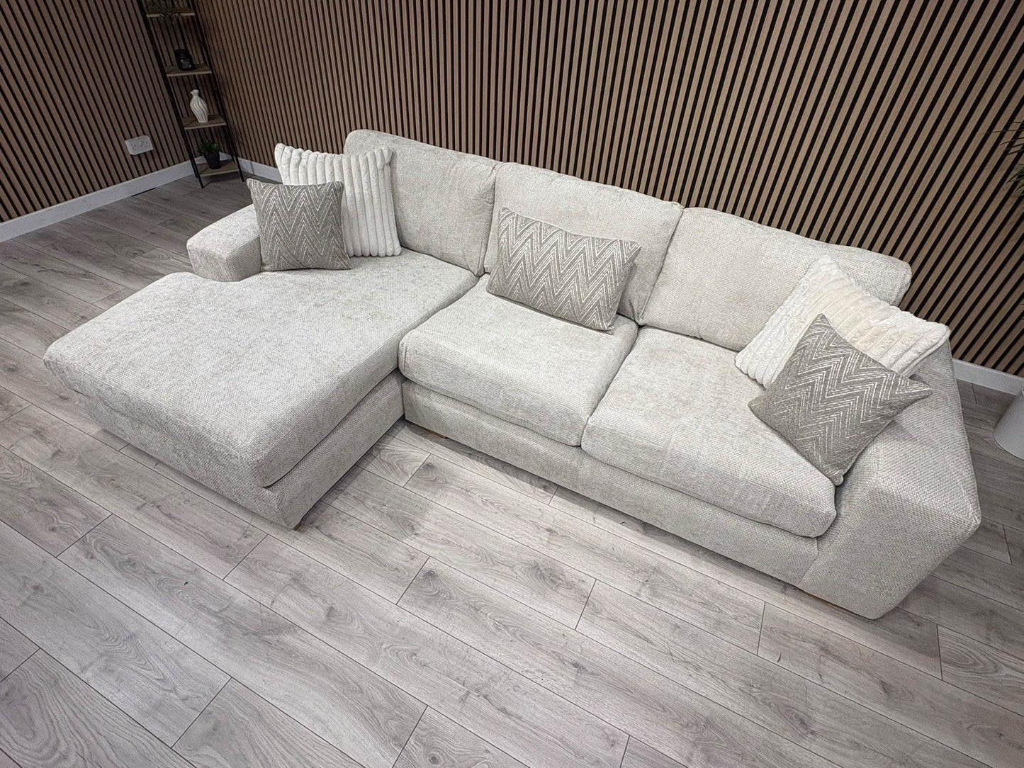 DFS Sample Pandora LHF Large 3 Seater Chaise Sofa - RRP: £3295
