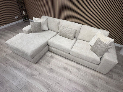 DFS Sample Pandora LHF Large 3 Seater Chaise Sofa - RRP: £3295