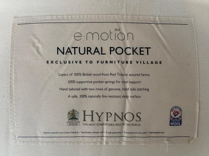 Hypnos Emotion Natural Pocket 5ft Kingsize Split Adjustable Mattress - RRP £1898