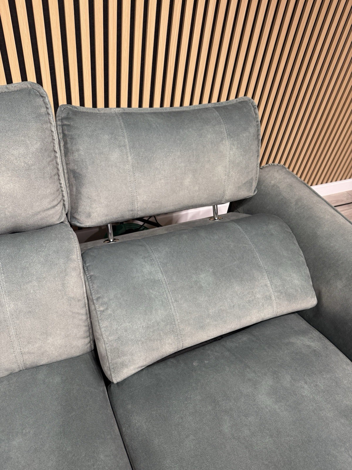 Furniture Village JUDE Fabric 2 Seater Power Recliner Sofa, Fern - RRP £1,895