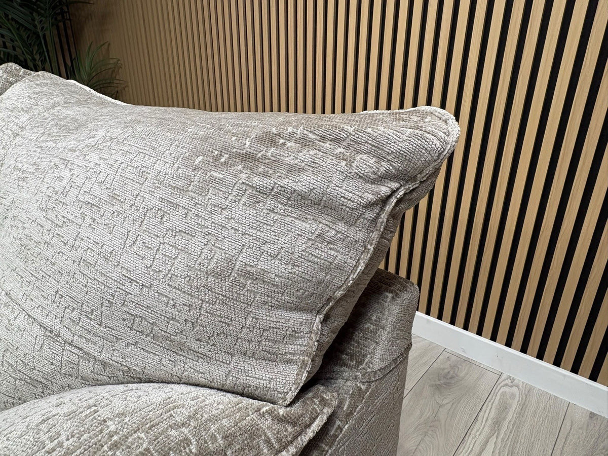 Oak Furnitureland RAVELLO Style Fabric 3 + 2 Seater Sofa Set - RRP £2,798