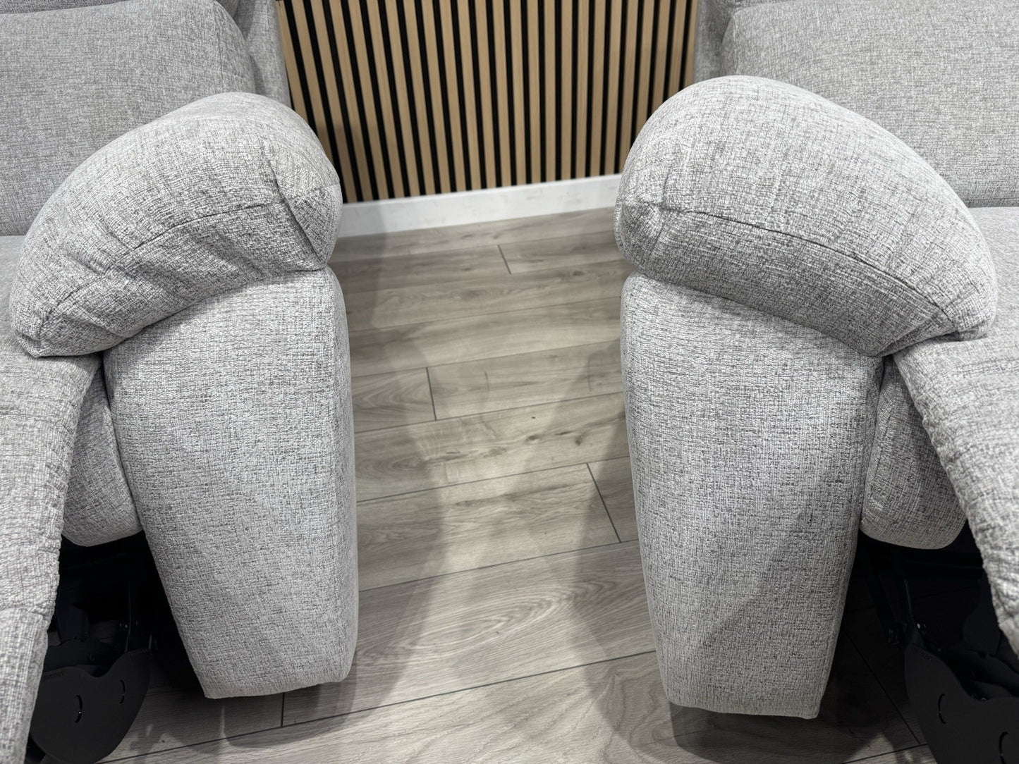 SCS - CLOUD Fabric Power Recliner 3 + 2 Seater Sofa Set - RRP £2998