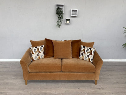 MOLLY Fabric 2 Seater Scatter Back Sofa RRP £1595