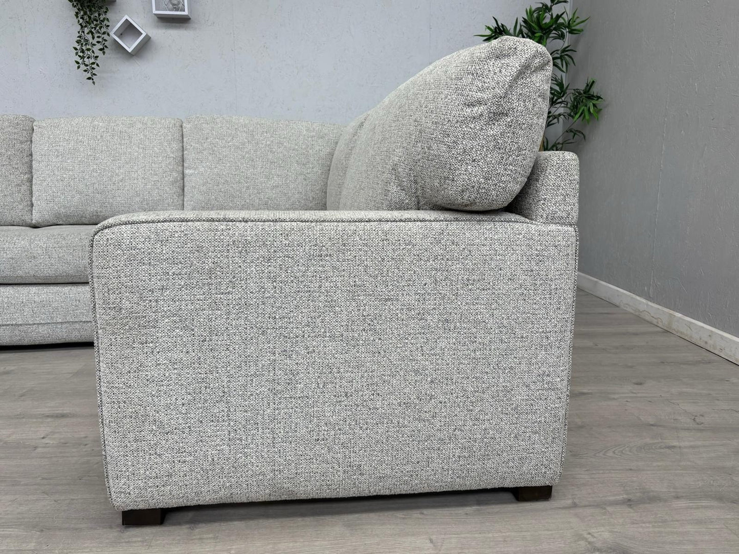 Furniture Village Fabric RHF Corner Sofa - RRP £2,295