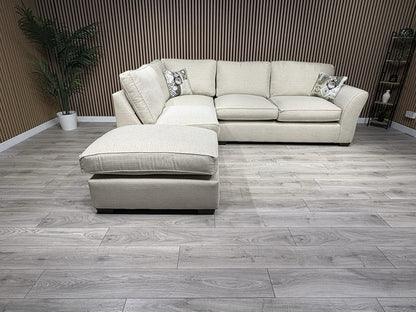 Furniture Village NEW LEGEND LHF Open Chaise Corner Sofa - RRP £1995