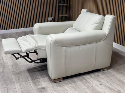 ScS Sisi Italia LUCCA Leather Power Recliner Sofa + Armchair Set - RRP £4298