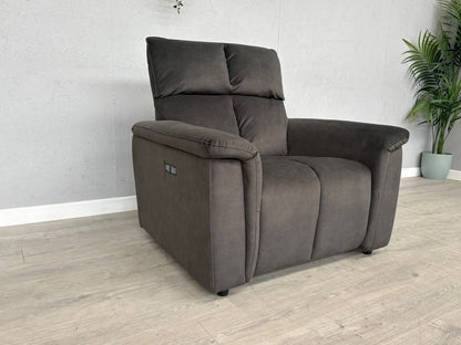 DFS Nestta Fabric Power Recliner Armchair - RRP £699