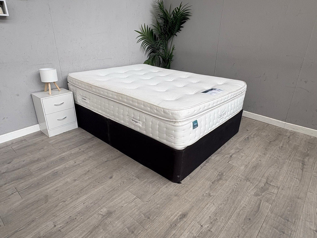 Silentnight Geltex Ultra 4000 Box Top 5ft Kingsize Mattress, Medium - RRP £1399