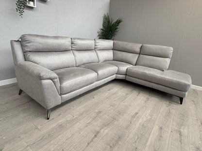Furniture Village CONTEMPO Fabric RHF Open End Chaise Corner Sofa - RRP £2,295