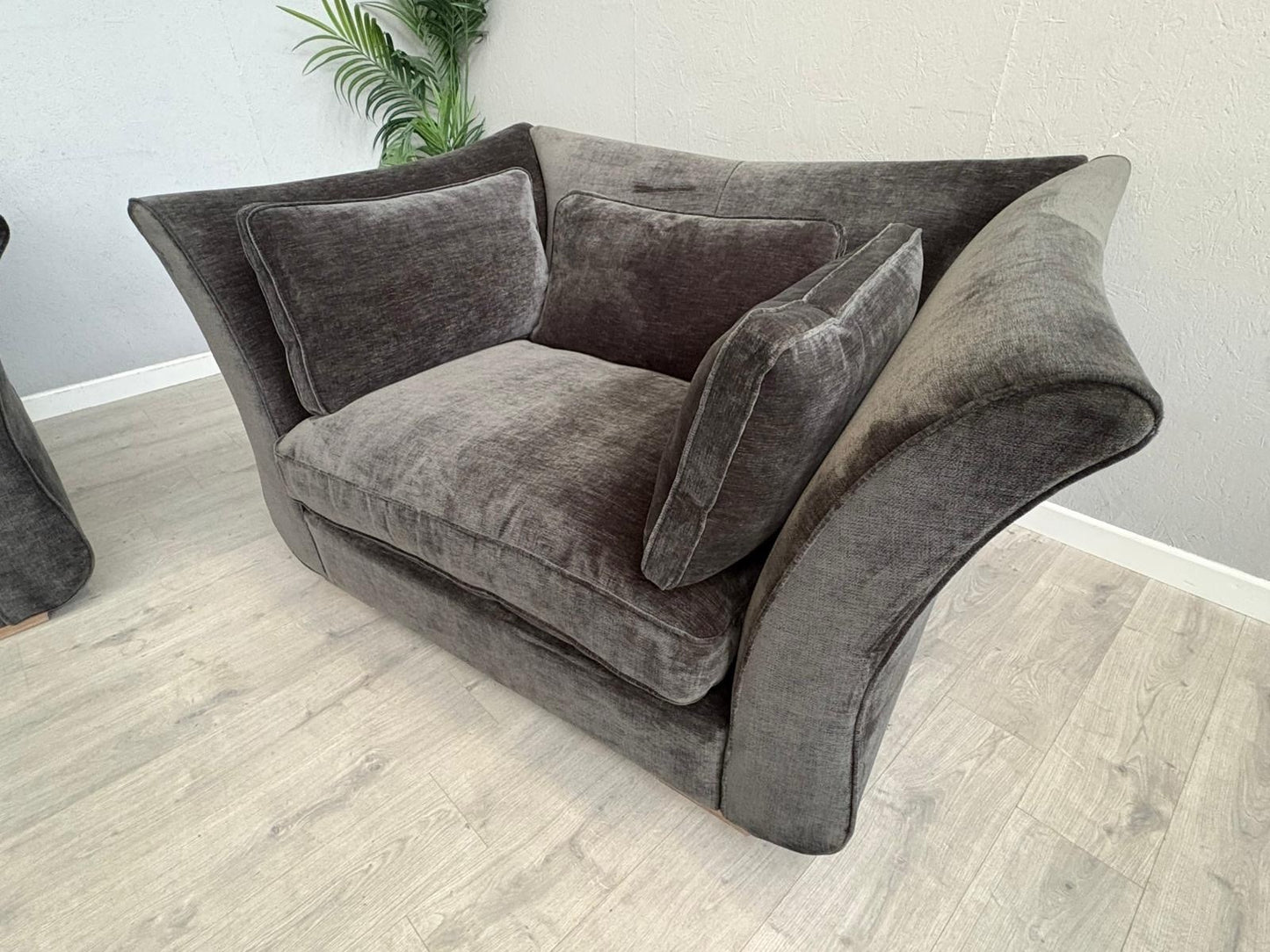 Sofology Westbridge OPERA Fabric Large 4 Seater Sofa + Snuggler Chair, RRP £4598