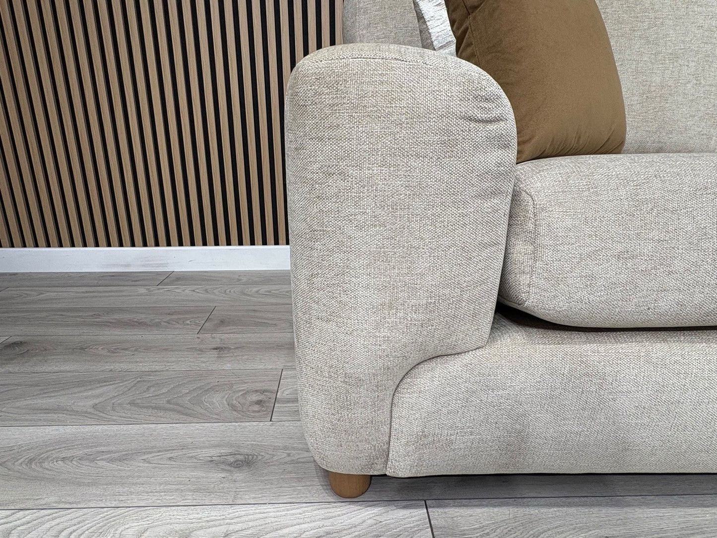 DFS Sample Enzo Fabric 3 Seater Sofa + Love Chair Set RRP £2599