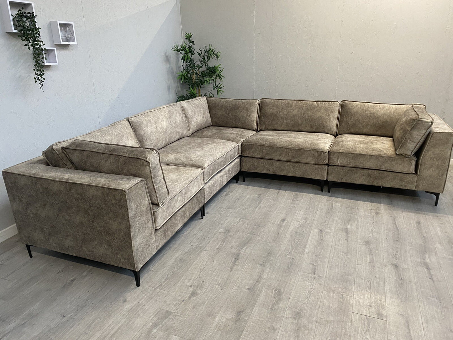 Westbridge ELIJAH Premium Fabric Large Modular 2 Corner 2 Sofa - RRP £3,799