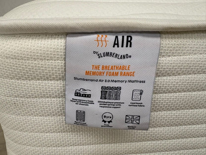Slumberland AIR 3 Memory Pocket 6ft Superking Mattress, Firm - RRP £1,149