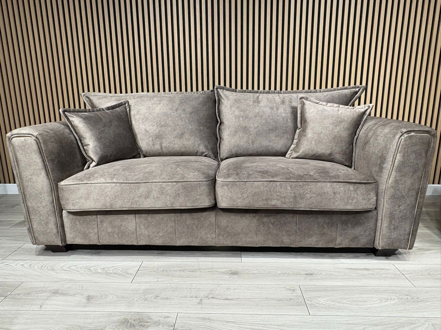DFS - CHERISHED Style 3 Seater Sofa + Swivel Armchair, Formal Back - RRP £2,248