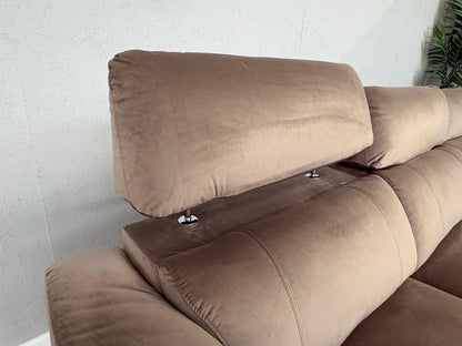 Furniture Village MOET Fabric 2 Corner 2 Power Recliner Corner Sofa - RRP £3595