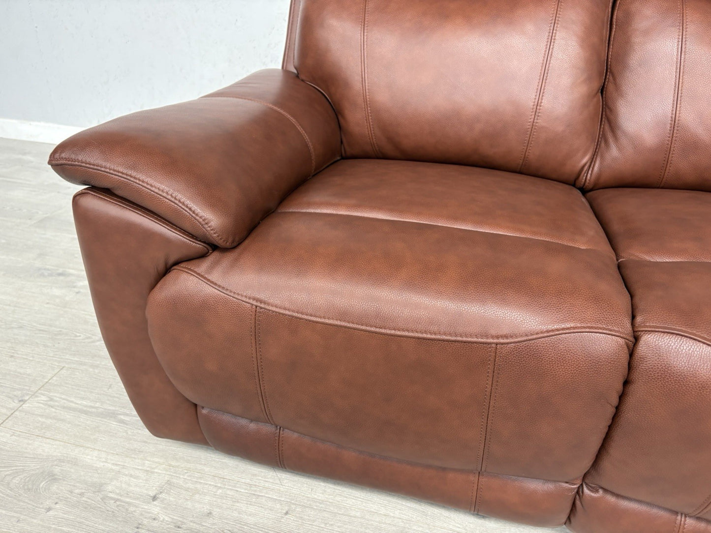 Furniture Village SLOANE Leather 2 Seater Sofa - RRP £1,295