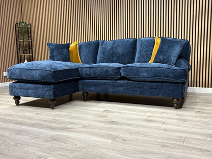 Laura Ashley HERITAGE Style Fabric 3 Seater Chaise Sofa - RRP £2,800