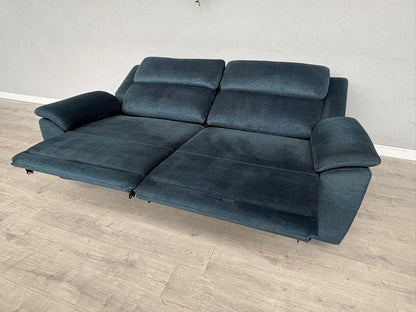 Furniture Village UTAH Fabric 3 Seater Power Recliner, Lumbar Sofa - RRP £1,995