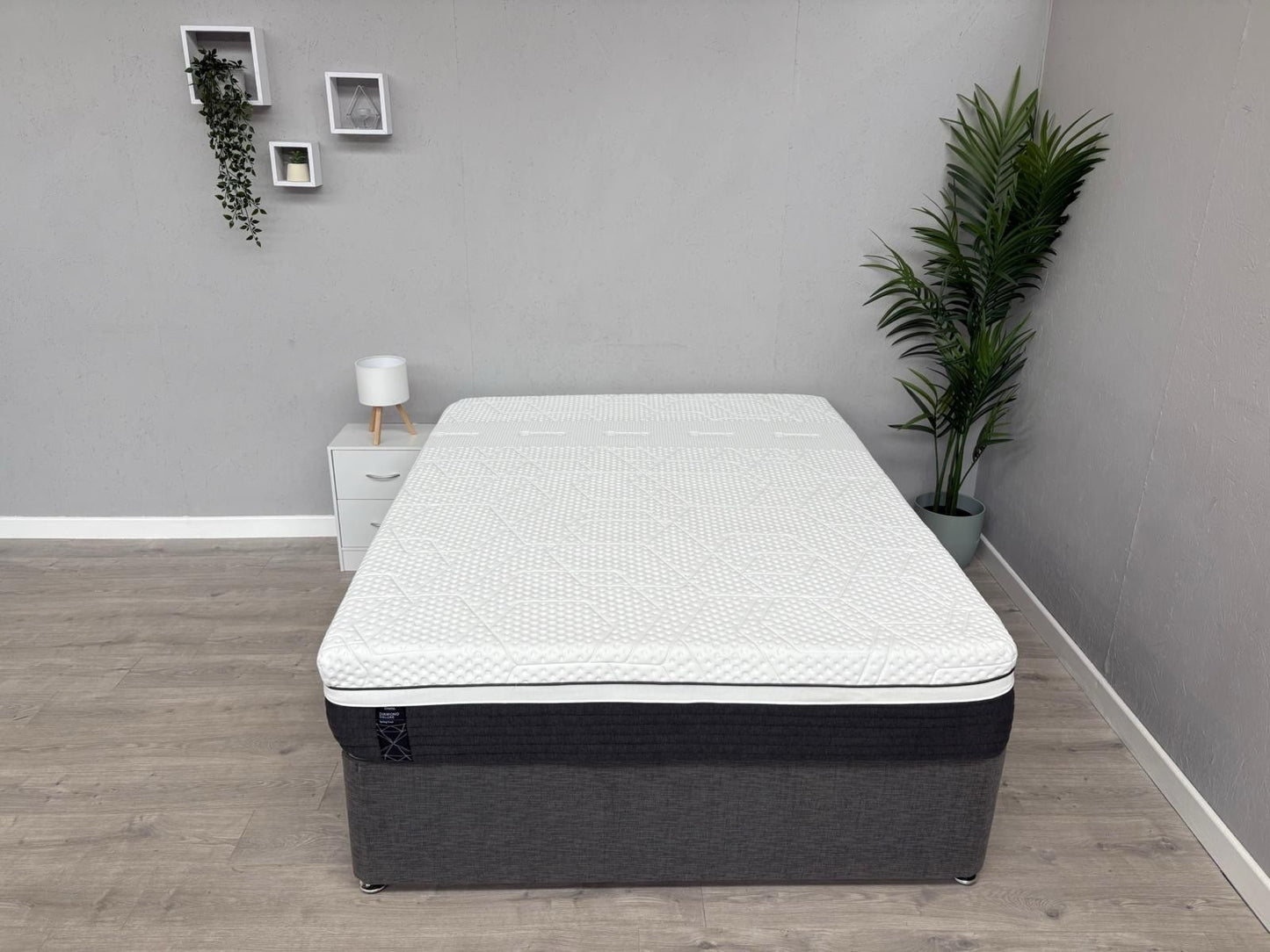 EMMA - Diamond Deluxe Spring Free 5ft Kingsize Mattress - RRP £2,099