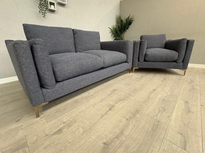 Westbridge YO-YO Fabric 3 Seater + Armchair - RRP £2000