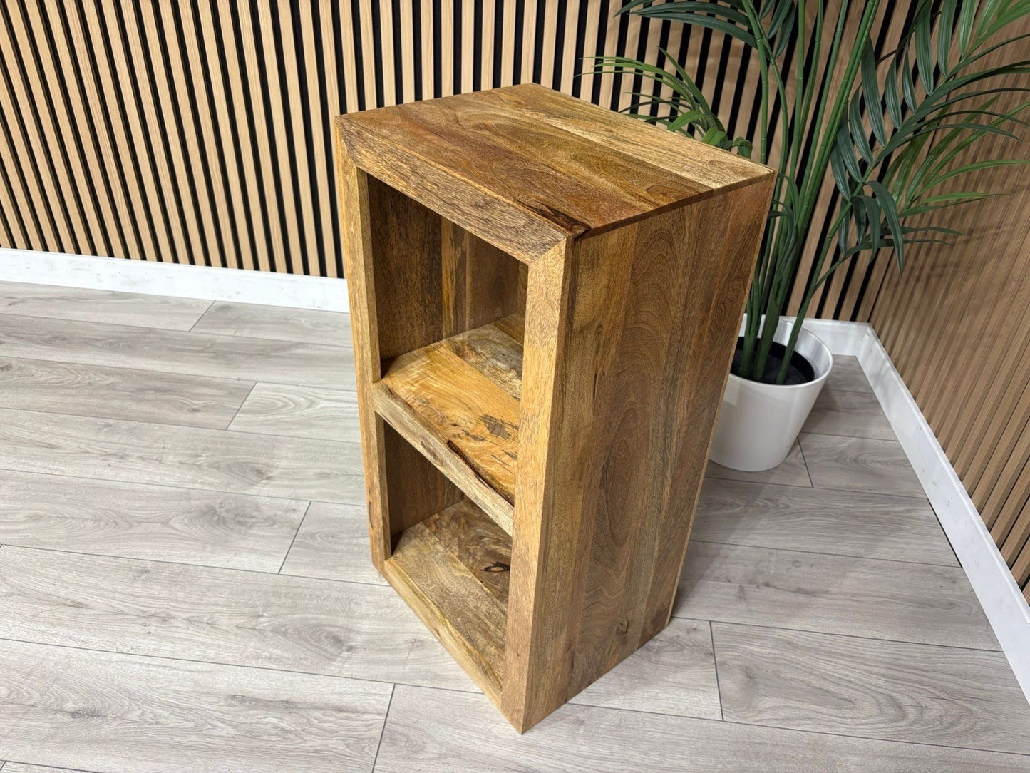 NEXT Sample - Cuba Mango Wood Small Display Cabinet - RRP: £495