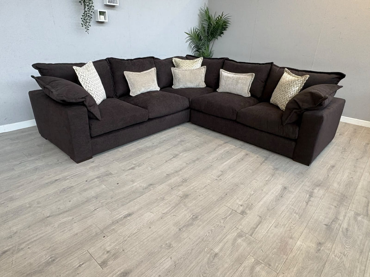 SCS Lennox Fabric Large Corner Sofa ( 2 Corner 2 ) - RRP £3879