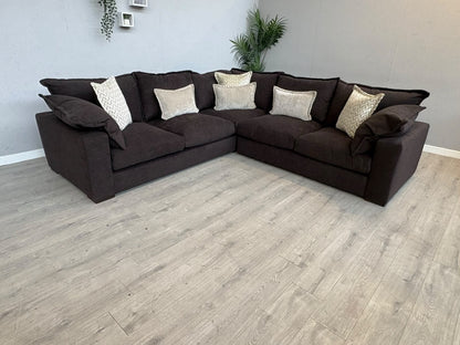 SCS Lennox Fabric Large Corner Sofa ( 2 Corner 2 ) - RRP £3879