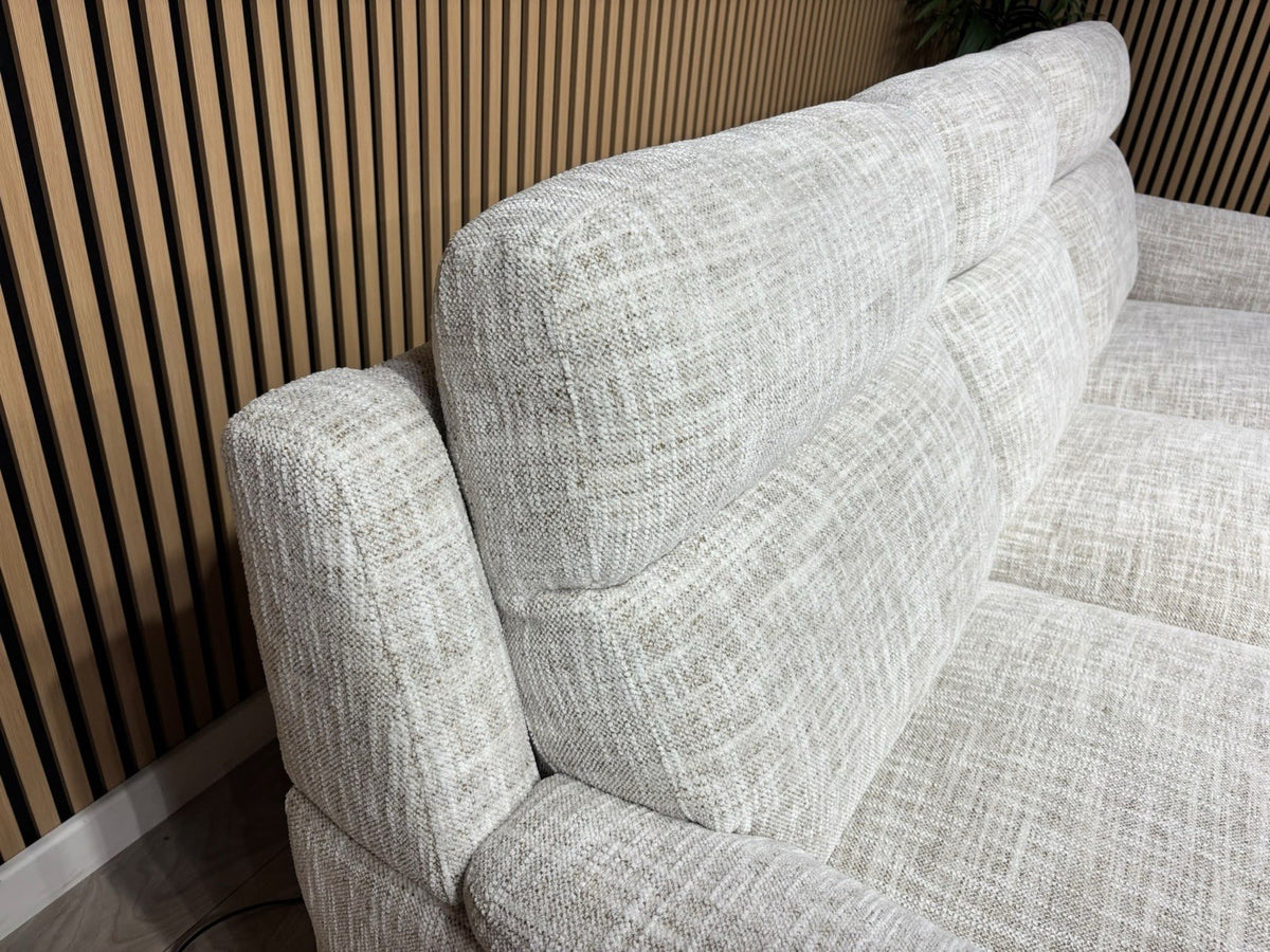 Furniture Village ECLIPSE Fabric Power Recliner RHF Chaise Corner Sofa RRP £2245