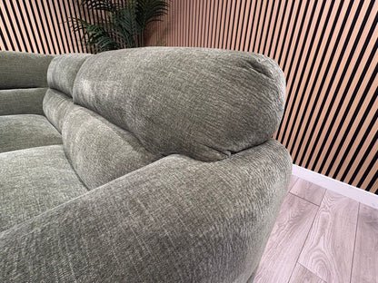 Denver Fabric Modular Corner Sofa ( RHF or LHF ), Dark Sage  - RRP £2399
