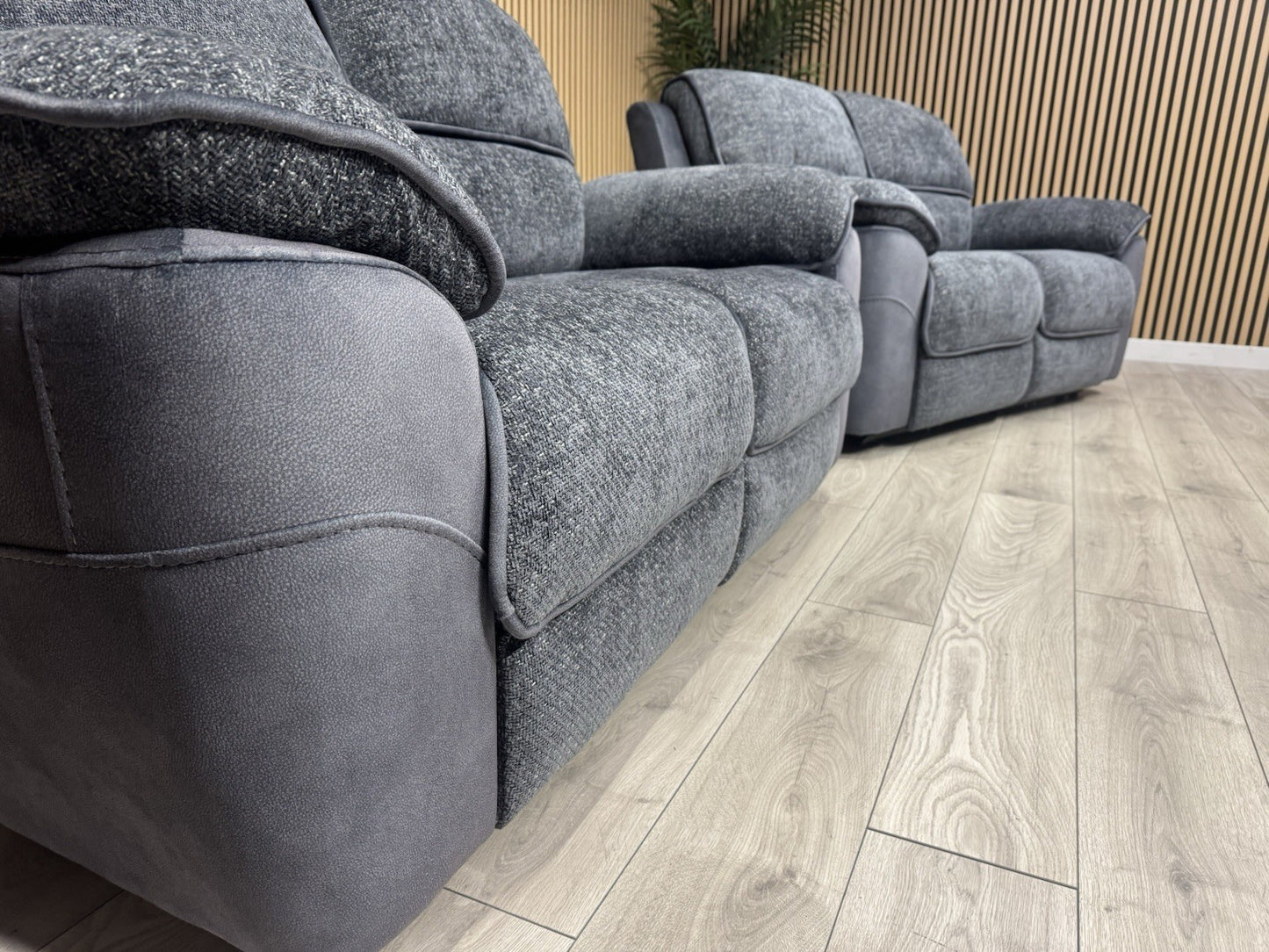 DFS Fontaine 2 x 2 Seater Power Recliner Sofa Set  - RRP £1,958