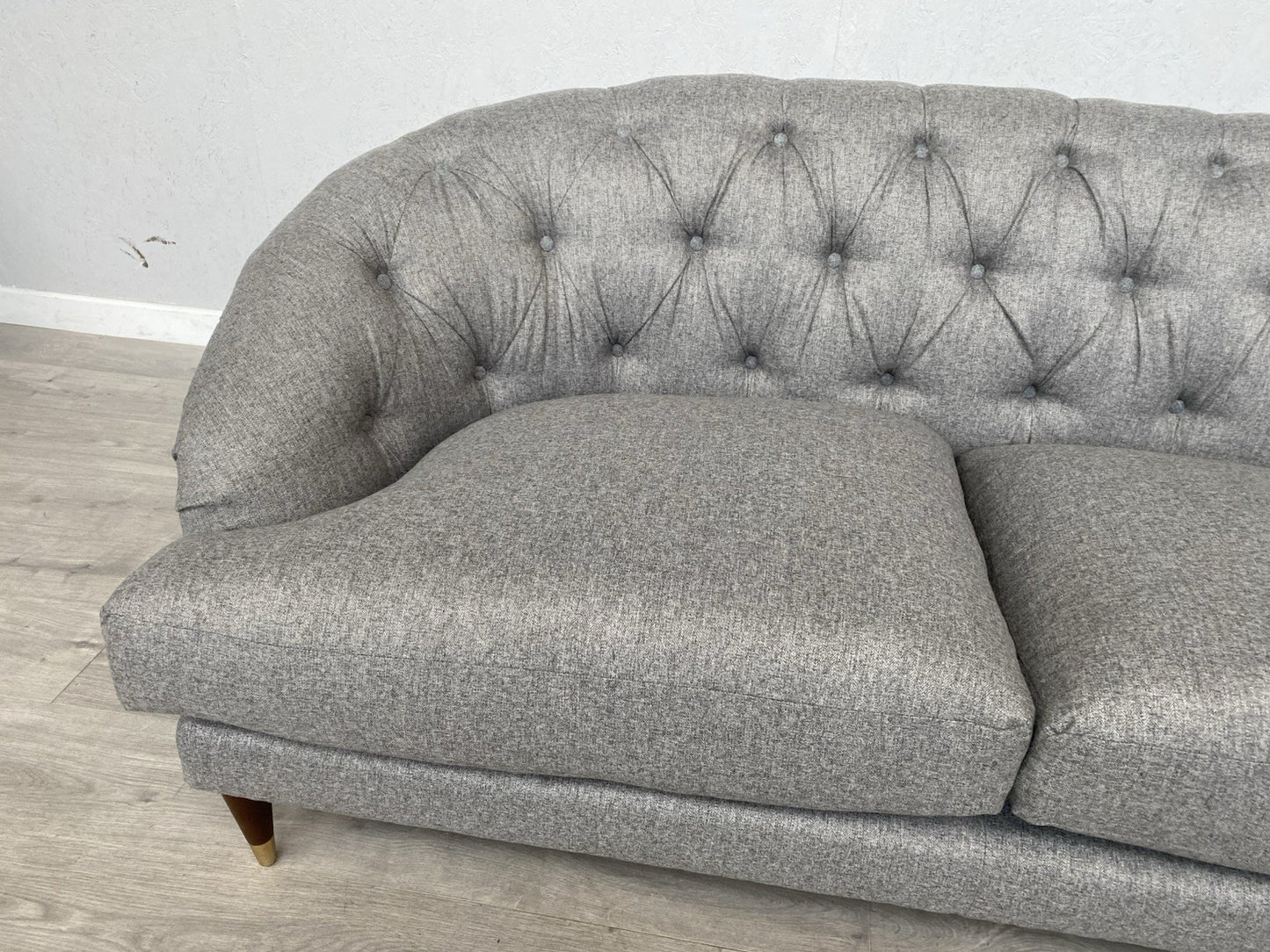 John Lewis - SWOON RADLEY Medium 2 Seater Sofa, Cinder Wool Grey - RRP £1,499