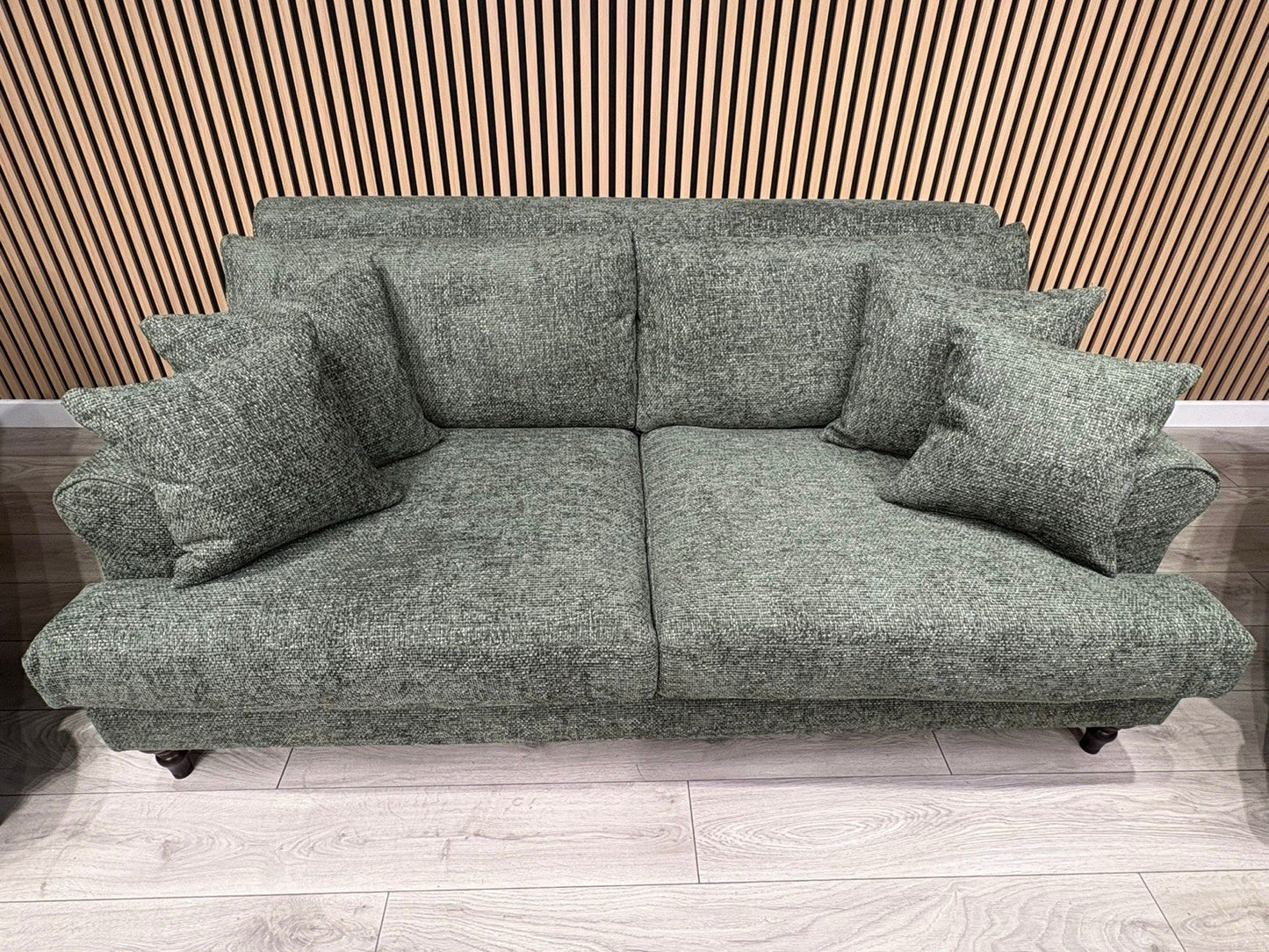 Laura Ashley LYNDEN Style Fabric 3 Seater Sofa + 2 x Armchairs Set - RRP £3695